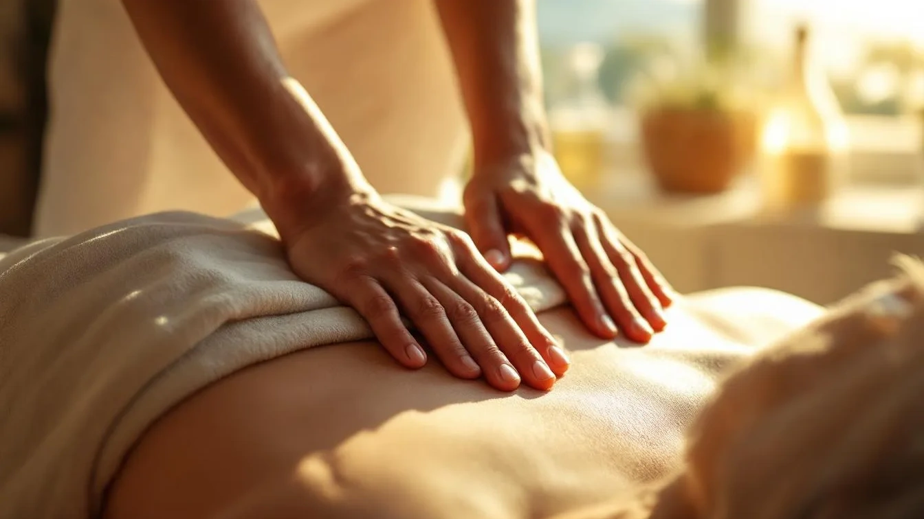 Massaggio addominale in senso orario: il segreto per aiutare l’intestino pigro