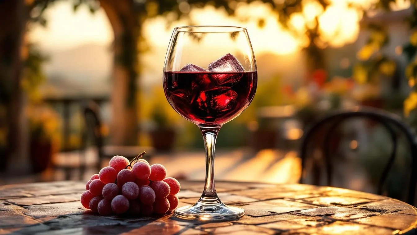 Uva congelata nel vino: il segreto per raffreddare i brindisi senza annacquarli